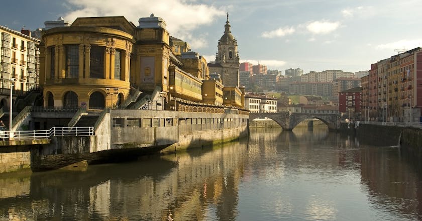 Scenic view of Bilbao