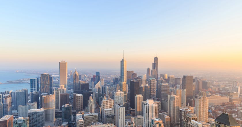 Scenic view of Chicago