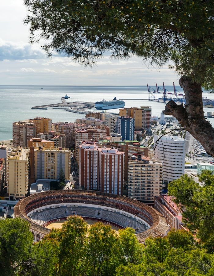 Málaga, Andalusien, Spanien