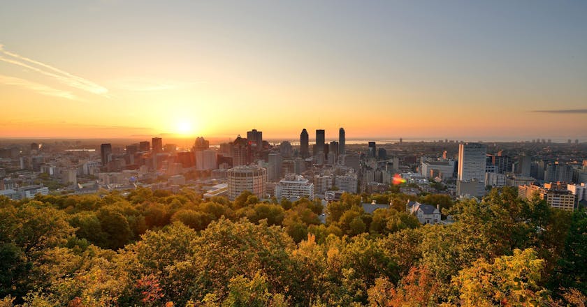 蒙特利尔城市风光