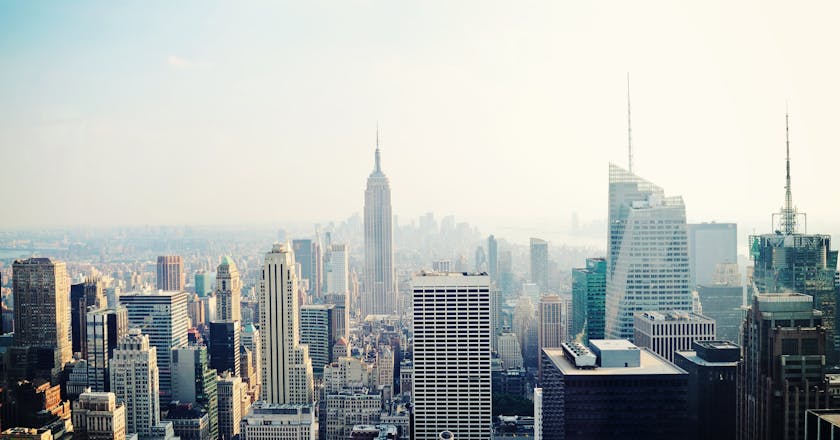 Scenic view of New York City