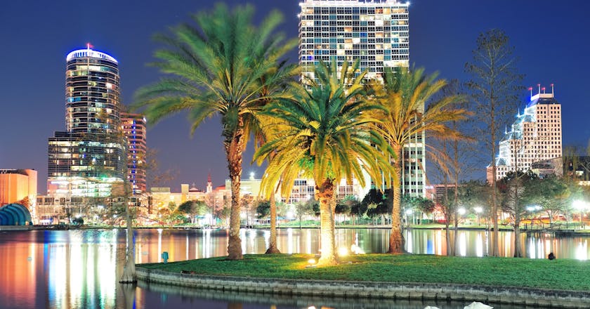 Vista panoramica di Orlando