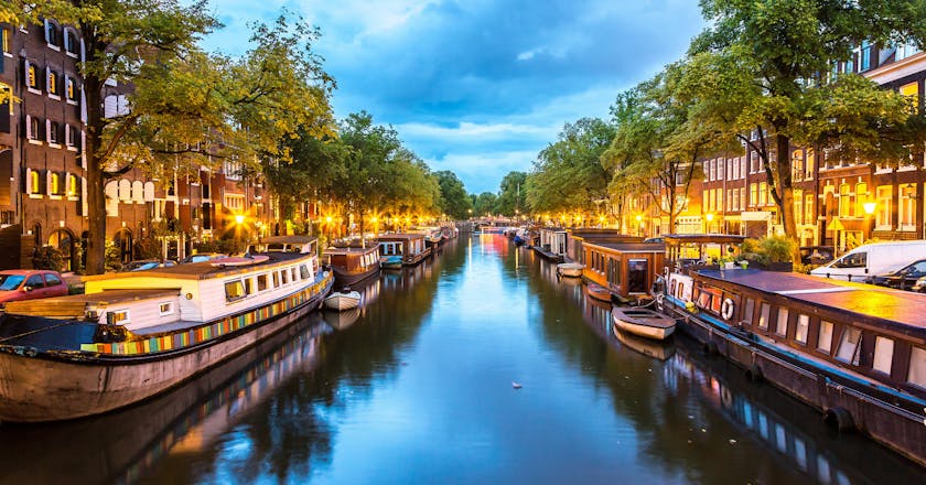 Scenic view of Amsterdam