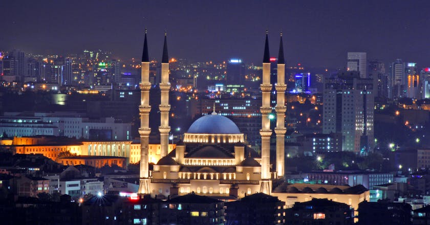 Vue panoramique de Ankara