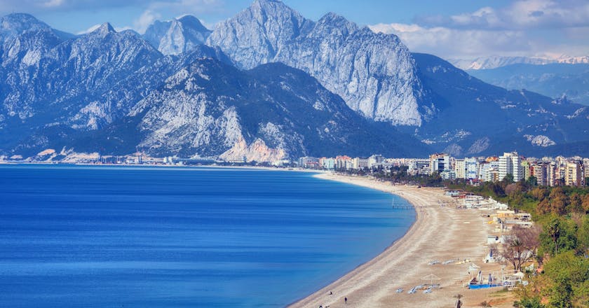 Scenic view of Antalya