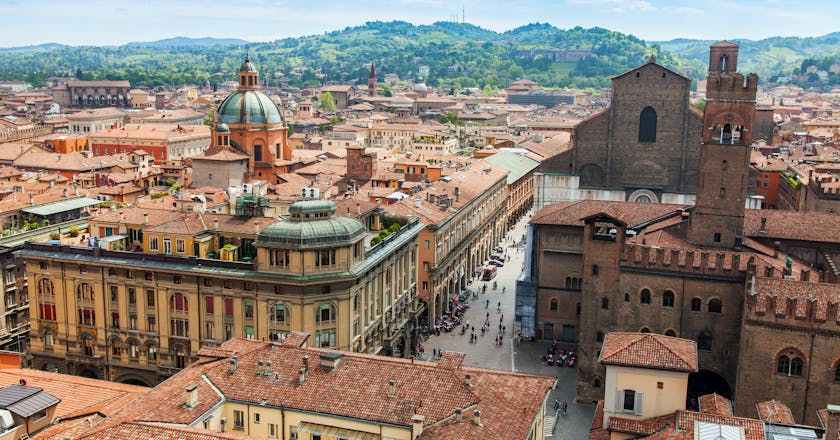Scenic view of Bologna