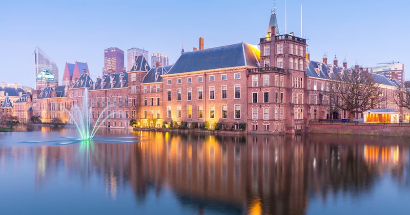 Vista panoramica di L'Aia