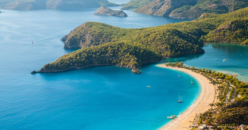 Vista panorámica de Fethiye