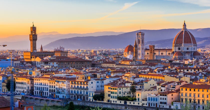 Vista panoramica di Firenze