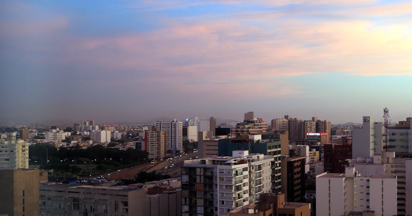 Vista panorâmica de Lima, PE