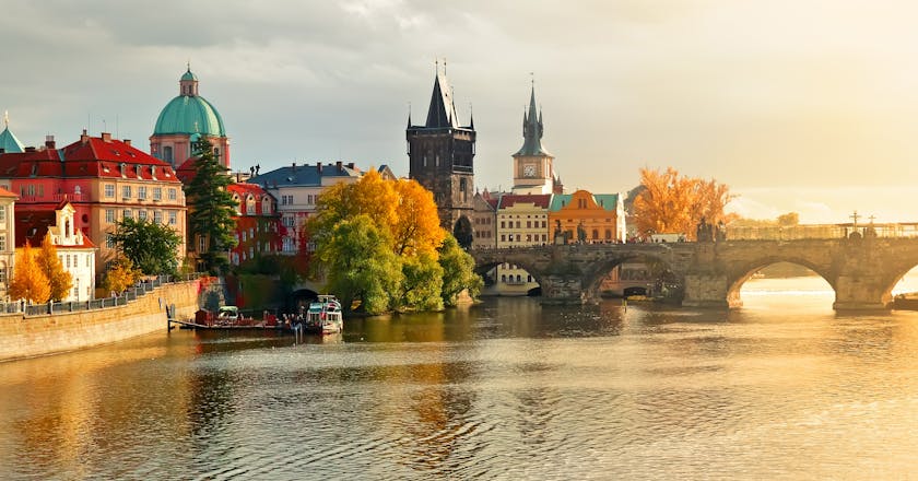 布拉格城市风光