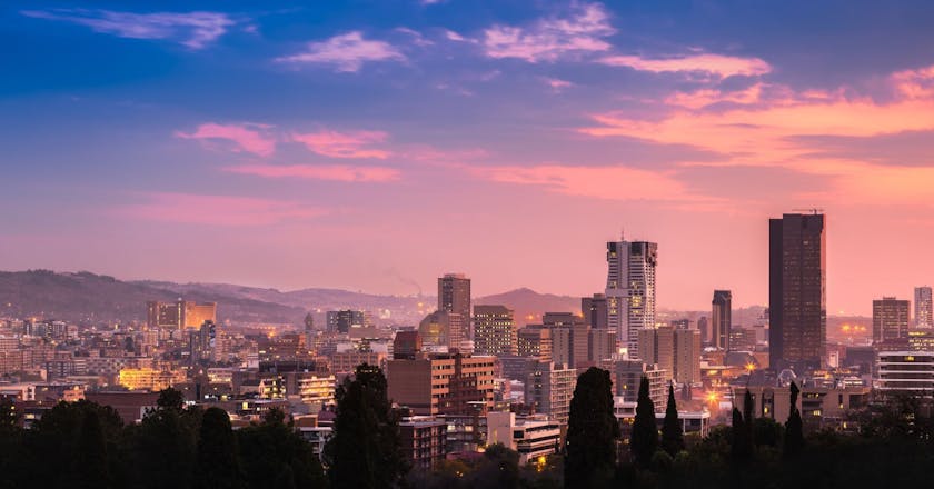Vista panorámica de Pretoria