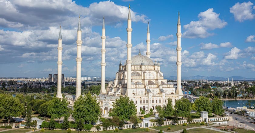 Vista panoramica di Adana