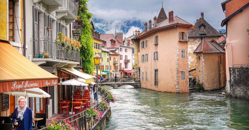Scenic view of Annecy