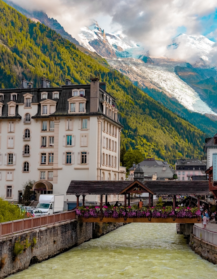 Chamonix Mont Blanc, Auvergne-Rhône-Alpes, Fransa
