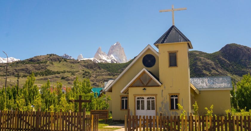 Scenic view of El Chaltén