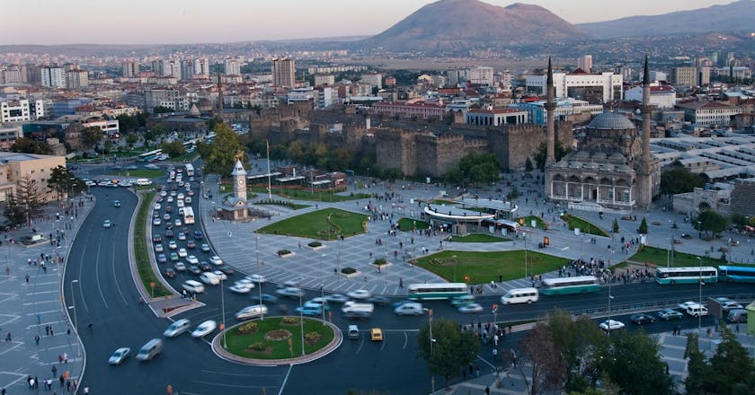 Vista panorâmica de Kayseri