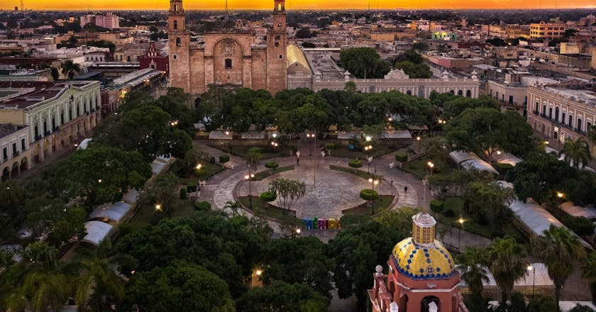 Scenic view of Mérida, YUC, MX