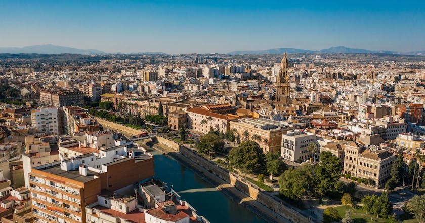 Scenic view of Murcia