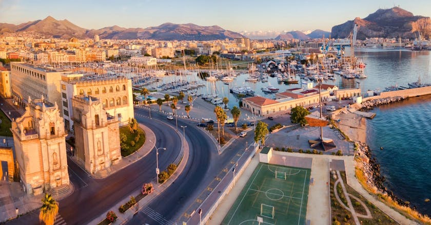 Vue panoramique de Palerme