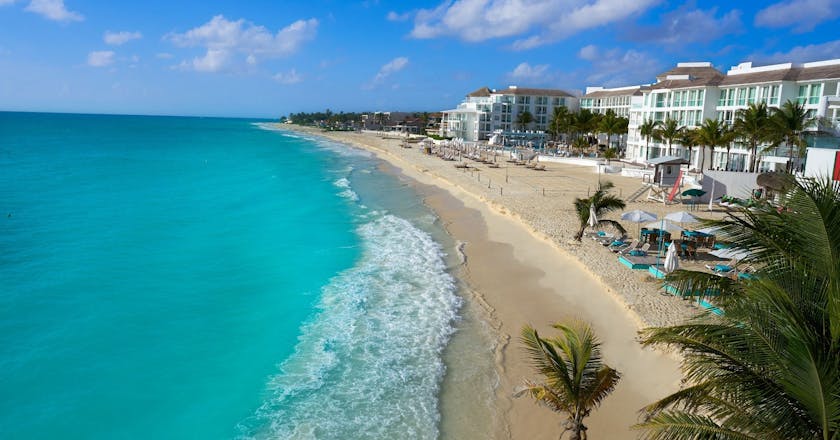 Vista panorámica de Playa del Carmen