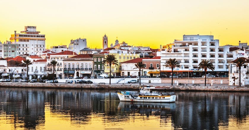 Vista panoramica di Portimão