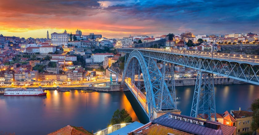 Scenic view of Porto