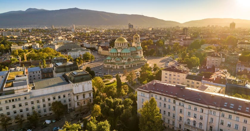 Scenic view of Sofia