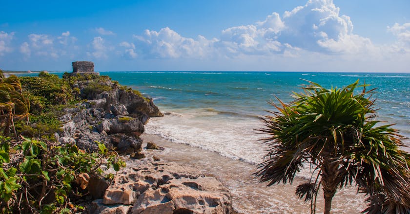 Vista panorámica de Tulum