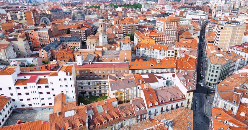 Prachtig uitzicht op Valladolid