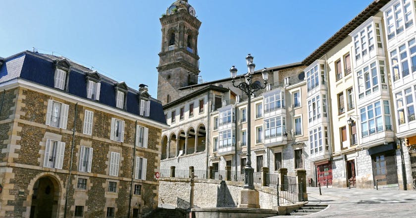 Scenic view of Vitoria-Gasteiz