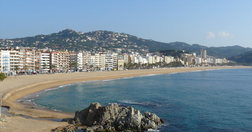 Scenic view of Lloret de Mar