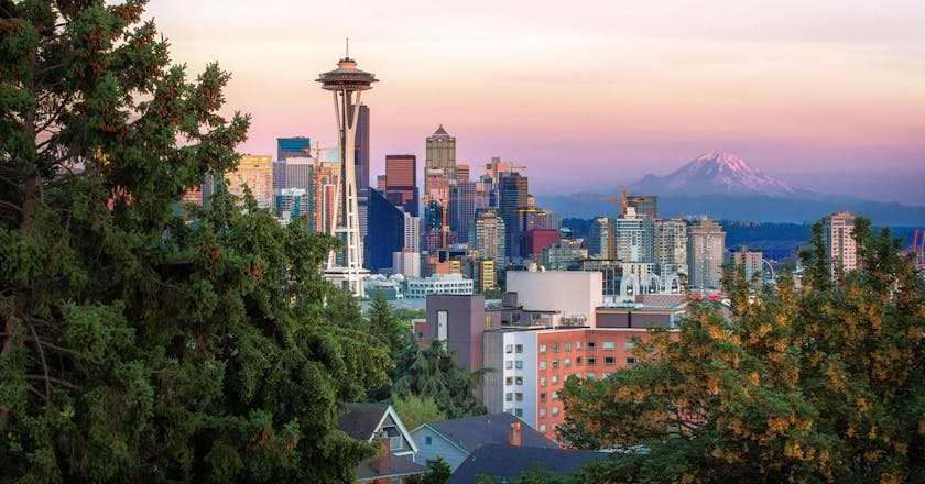 Vista panorâmica de Seattle