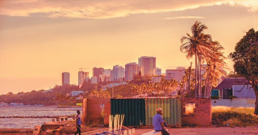 Vista panoramica di Maputo