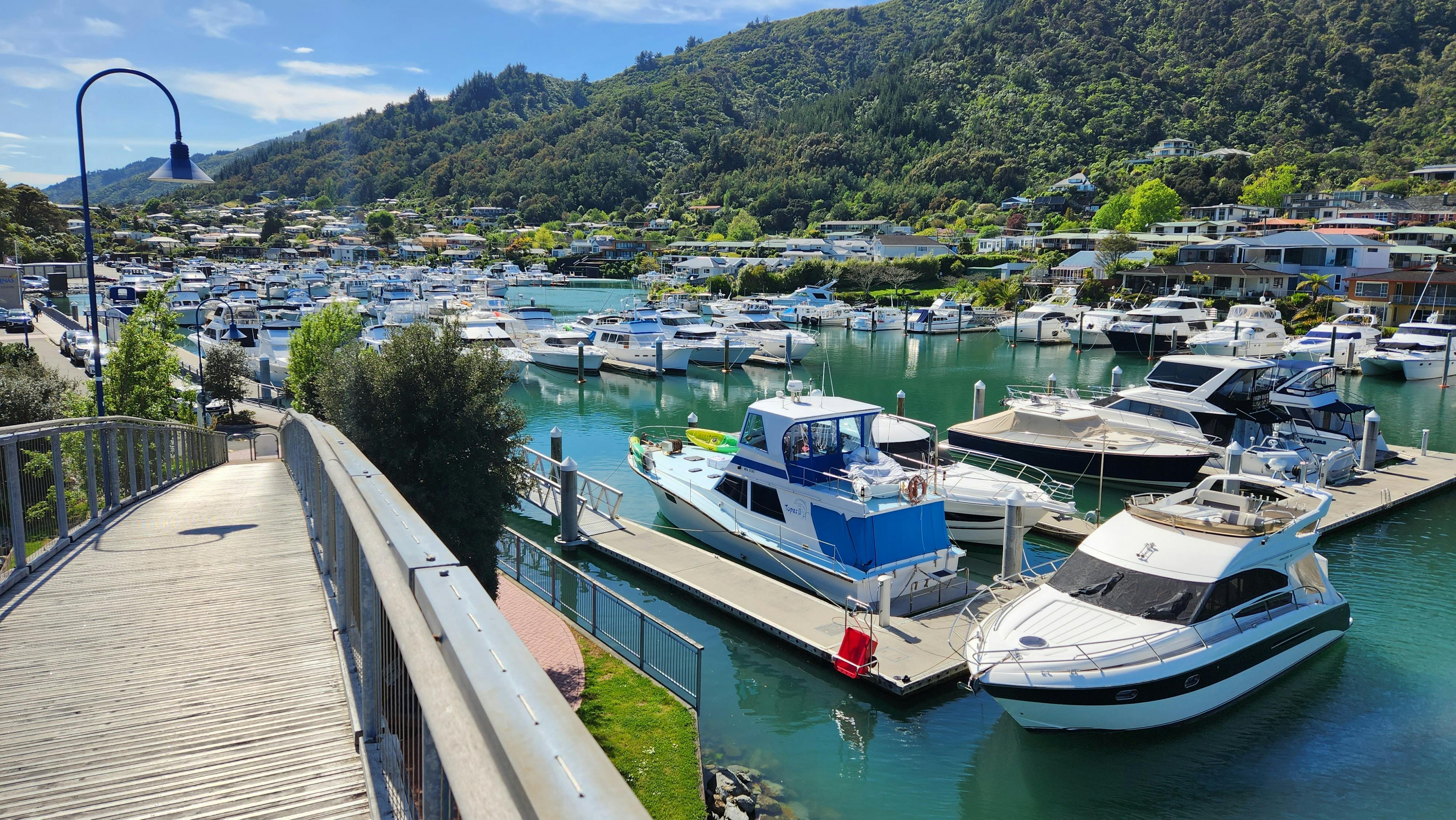 Scenic view of Picton