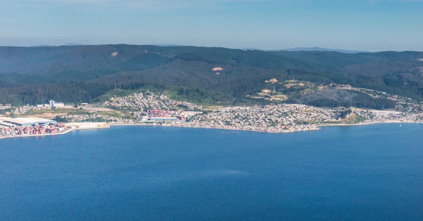 Scenic view of Concepción, CL