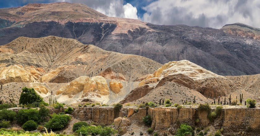 Scenic view of Salta