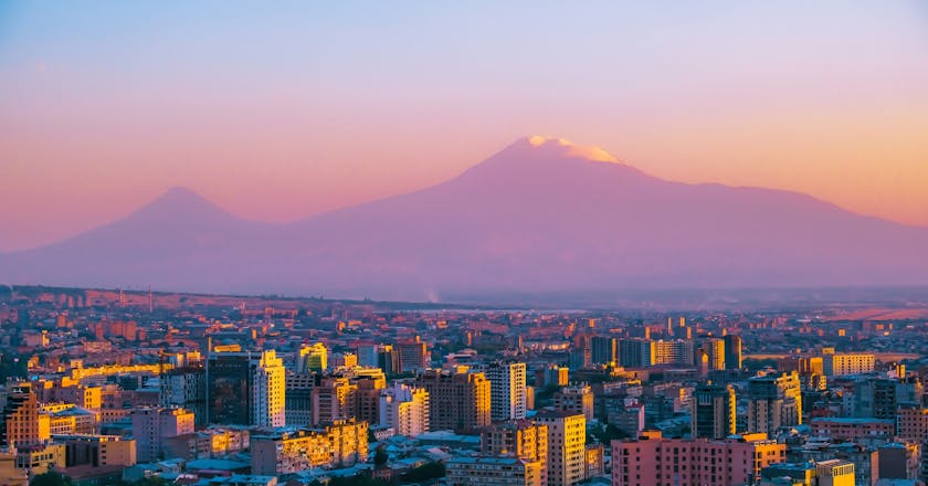 Vue panoramique de Armenia
