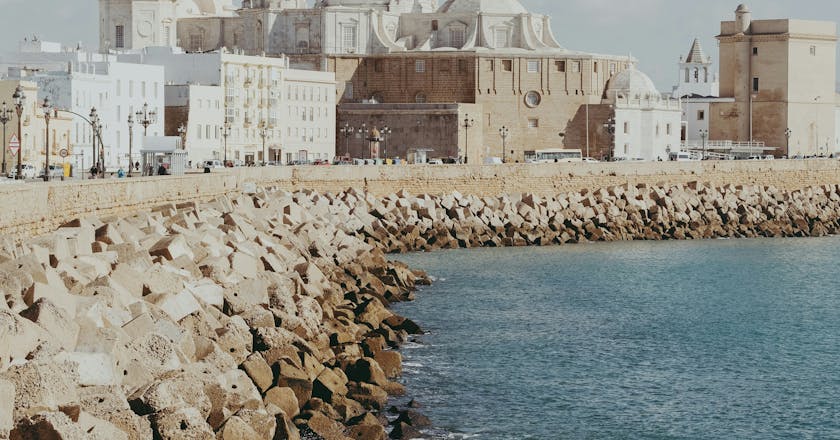 Prachtig uitzicht op Cádiz