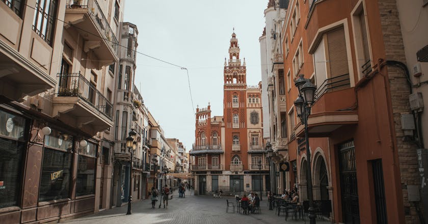 Vue panoramique de Badajoz