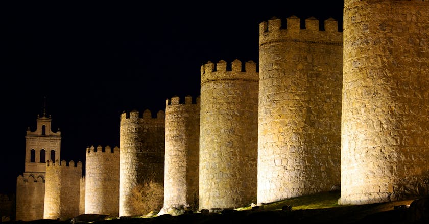 Scenic view of Ávila