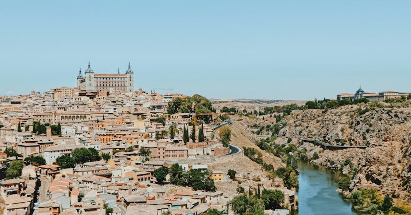 Malerischer Blick auf Toledo