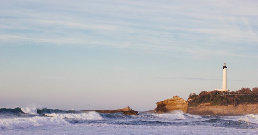 Biarritz城市风光