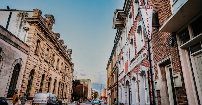 Vista panorâmica de Southampton