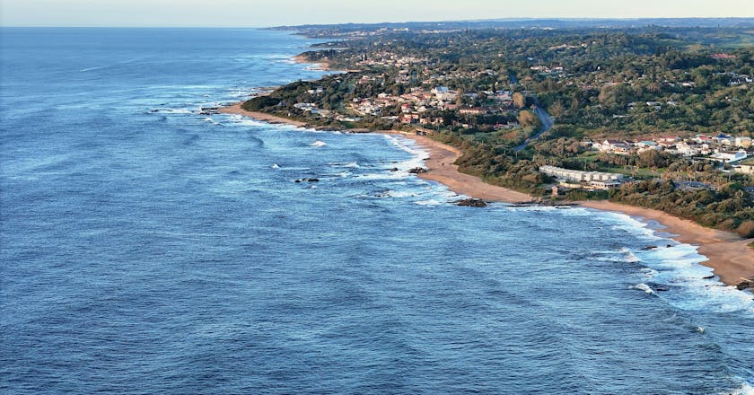 Malowniczy widok na Port Shepstone