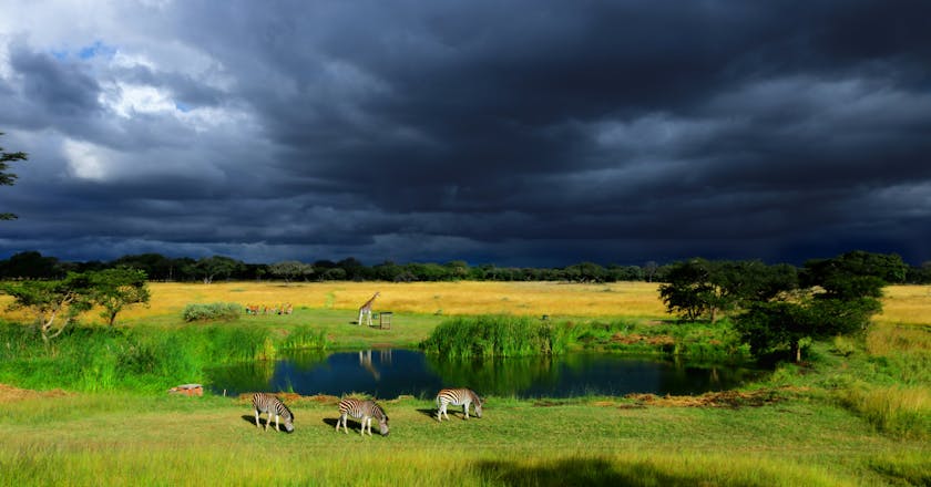 Malerischer Blick auf Harare