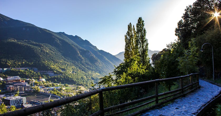 Malowniczy widok na Andora