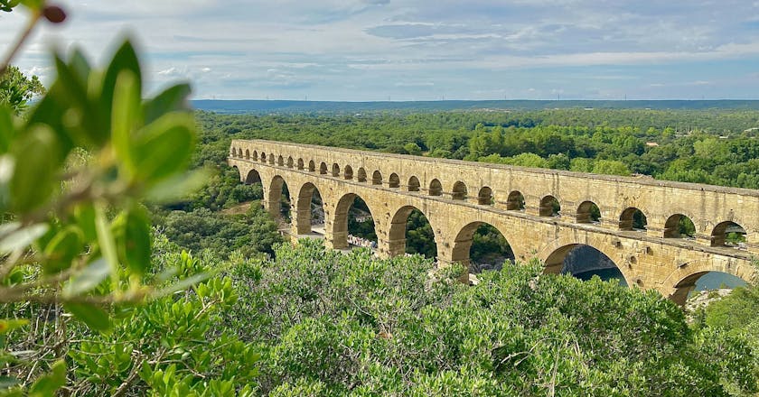 Scenic view of Nîmes
