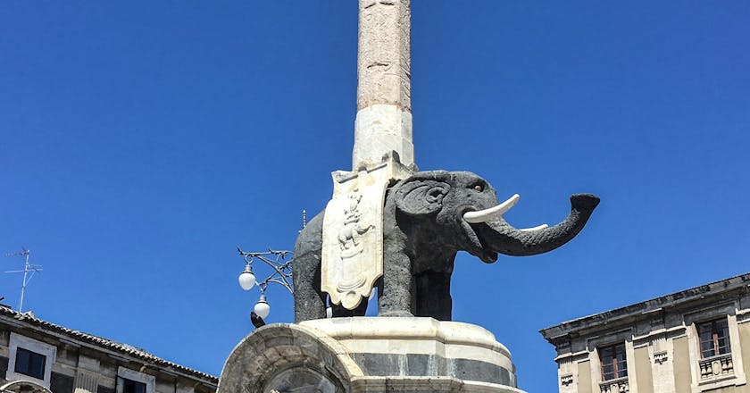 Vue panoramique de Catane