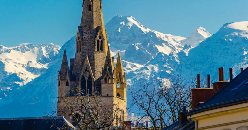 Vista panorámica de Grenoble